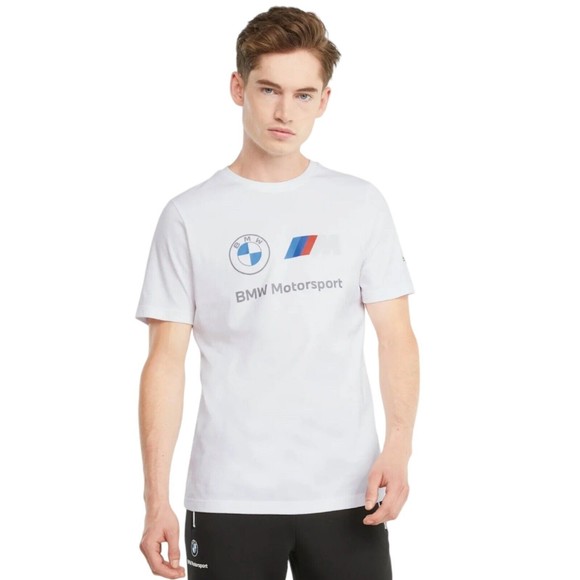 Puma BMW M Motorsport Essential Logo T-Shirt - Picture 1 of 5